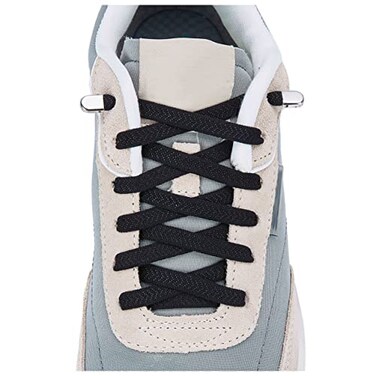 Hstgaga Elastic Shoe Laces for Kids and Adults Tieless Shoelaces for Sneakers Elastic No Tie Shoe Laces