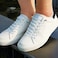 Hstgaga Elastic Shoe Laces for Kids and Adults Tieless Shoelaces for Sneakers Elastic No Tie Shoe Laces
