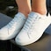 Hstgaga Elastic Shoe Laces for Kids and Adults Tieless Shoelaces for Sneakers Elastic No Tie Shoe Laces