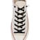 Hstgaga Elastic Shoe LacesElastic No Tie Shoe laces for Adults and KidsOne Size Fits All Black