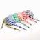 Juipniss Fashion Sneaker Shoe Laces Colors Checkered Grid Flat Printing Shoelaces 40 colored