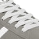 KURISET Flat Shoelaces Sneaker Shoe Lace 2 Pair Flat Shoe String For Canvas Sneaker Athletic Tennis Shoelace Replacements 72 inches 183 cm White