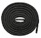 KURISET Round Athletic Shoelaces 2 Pair For Nonslip Outdoor Mountaineering Hiking Walking Boot Round Thick Shoelace String Rope Shoe Laces 27 inches 69 cm Black