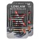 LONLAM Upgrade No Tie Shoelaces Round Stretch Strings Silicone Elastic Bungee Rubber Laceless Lazy Tieless Shoe Laces for Adults Kids Toddlers Sneakers Athletic Running Boot Dress Shoes Brown