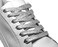 maxstrapz Metallic Glitter Shoelaces From Sparkly Shoe Laces 91cm Silver