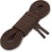 Miscly Flat Cotton Shoelaces for Dress Oxfords Chukka Desert Boots 1 Pair 316 Thin Dark Brown 27 69 CM