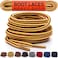 Miscly Round Boot Laces 1 Pair Heavy Duty and Durable Shoelaces for Boots Work Boots Hiking Shoes GoldTan 63 inches 160 cm