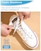 Neo-wows Neowows Elastic Shoe Laces 2 Pairs No Tie Stretch Shoelaces for Sneakers Slip On Laces for Kids Adults