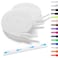 Neo-wows Neowows Elastic Shoe Laces 2 Pairs No Tie Stretch Shoelaces for Sneakers Slip On Laces for Kids Adults