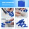 Neo-wows Neowows Flat Elastic No Tie Shoe Laces for Sneakers Stretch Tieless Shoelaces for Kids Adults Flat Shoes Strings
