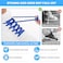 Neo-wows Neowows Flat Elastic No Tie Shoe Laces for Sneakers Stretch Tieless Shoelaces for Kids Adults Flat Shoes Strings