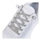 anan520 No Tie Shoe laces with Elastic LacesElastic Shoelaces for Adults and Kids Silver