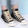 Olukssck 1 Pair Flat Shoe Laces for Sneakers 25 Wide Athletic Shoelaces Cream 28 inch71cm