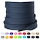 Olukssck 1 Pair Flat Shoe Laces for Sneakers 25 Wide Athletic Shoelaces Navy Blue 48 inch122cm