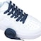 Olukssck 1 Pair Flat Shoe Laces for Sneakers 25 Wide Athletic Shoelaces Navy Blue 48 inch122cm