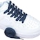 Olukssck 1 Pair Flat Shoe Laces for Sneakers 25 Wide Athletic Shoelaces Navy Blue 48 inch122cm