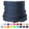 Olukssck 1 Pair Flat Shoe Laces for Sneakers 25 Wide Athletic Shoelaces Navy Blue 48 inch122cm