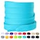 Olukssck 1 Pair Flat Shoe Laces for Sneakers 25 Wide Athletic Shoelaces Turquoise 28 inch71cm