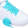 Olukssck 1 Pair Flat Shoe Laces for Sneakers 25 Wide Athletic Shoelaces Turquoise 28 inch71cm