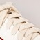 Olukssck 2 Paris 12 Wide Flat Shoe Laces for Sneakers Poly Cotton Fat Shoelaces Replacement Shoe Strings Cream 47inch120cm