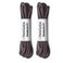 PANGAEA 2Pair Pack Waxed Round Oxford Shoe Laces for Dress Shoes Chukka 332Inch Thin04 Dark Brown39in 100cm