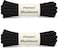 Puzeam 2 Pairs Oval Athletic Shoelaces 33 Colors 14 Half Round Shoe Laces for Sneakers Black 80