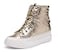 ShinefromCloud Glitter Metallic Shiny Shoelaces Round Boots Shoestrings for Sneakers Hiking Work Running Shoes Gold 39100CM