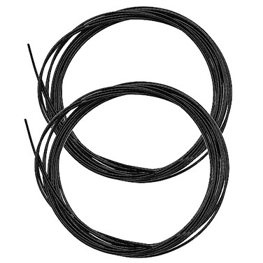 SING F LTD 4Pcs Twist Lock Shoelaces Replacement Compatible with BOA Engelbert Strauss Shimano Elastic Locks Shoe Laces Black