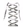 Teeoff Flat Printed ShoelacesShoe Laces for Sneakers Designer Fun Shoestring 472 WhiteJapanese