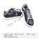 Teeoff Flat Printed ShoelacesShoe Laces for Sneakers Designer Fun Shoestring 472 WhiteJapanese
