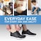THE ORIGINAL STRETCHLACE Flat Elastic Shoe Laces Stretch Laces That Turn Shoes Into Easy SlipOns As Seen on Shark Tank Light Grey 30 in 77 cm