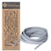 THE ORIGINAL STRETCHLACE Flat Elastic Shoe Laces Stretch Laces That Turn Shoes Into Easy SlipOns As Seen on Shark Tank Light Grey 30 in 77 cm