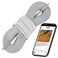 TOFL Leather Boat Shoe Lacing Kit 45 Inch Leather Shoelaces for Boat Shoes 1 Needle 2 Strips 1 Pair White