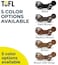 TOFL Logger Laces 108 BrownStripe Leather Work Boot Laces 1 Pair