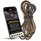 TOFL Logger Laces 108 BrownStripe Leather Work Boot Laces 1 Pair