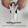 UamGlsob 516 Wide Elastic Shoe Laces Replacement Laces for Converse High Tops Sneakers Stretch Flat Shoelaces Shoe Strings Beige02 63160cm
