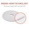 UamGlsob Elastic Speed Laces for Running Shoes Stretchy Bungee Shoelaces with Silicone Head Replacement Shoe Strings for Tennis Sneakers White02 2870cm