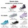 UpUGo 3 Pair Flat Shoe laces 516 Wide Shoelaces for Athletic Running Sneakers Shoes Boot Strings