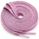 WEGOODZF Flat Glitter Shoe Laces Metallic Pink Sparkle Shoelaces for Sneakers 43 inch 2Pair