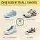 Xpand No Tie Elastic Shoelaces 1 Size Fits All for Adults Kids Stretch Shoe Laces for Sneakers Runners High Tops No Tie Shoe Strings