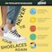 Xpand No Tie Elastic Shoelaces 1 Size Fits All for Adults Kids Stretch Shoe Laces for Sneakers Runners High Tops No Tie Shoe Strings