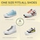 Xpand No Tie Elastic Shoelaces 1 Size Fits All for Adults Kids Stretch Shoe Laces for Sneakers Runners High Tops No Tie Shoe Strings