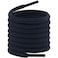 YFINE Oval Sports Shoe Laces 2 Pairs 31 Inch Navy Blue Half Round Shoelaces for Sneaker Athletic Shoes
