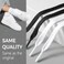 YLOKO Flat White Shoe Laces for Air Force 1 Sneaker with AF1 Charms