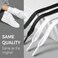 YLOKO Flat White Shoe Laces for Air Force 1 Sneaker with AF1 Charms