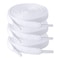 ZHENTOR 3 Pair Flat Shoe Laces for Sneakers Shoelaces for Sneakers Athletic Running Shoes Boot Strings Dwhite3 pairs 24 inches