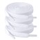ZHENTOR 3 Pair Flat Shoe Laces for Sneakers Shoelaces for Sneakers Athletic Running Shoes Boot Strings Dwhite3 pairs 43 inches