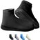 Galashield Rain Shoe Covers Waterproof Shoe Covers for Men Women Reusable Galoshes Overshoes Black Medium