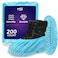 Ohana 1st Shoe Covers Disposable Non Slip 200 Pack 100 Pairs Durable Non Woven Boot Covers for Indoors One Size Fits Most