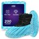 Ohana 1st Shoe Covers Disposable Non Slip 200 Pack 100 Pairs Durable Non Woven Boot Covers for Indoors One Size Fits Most